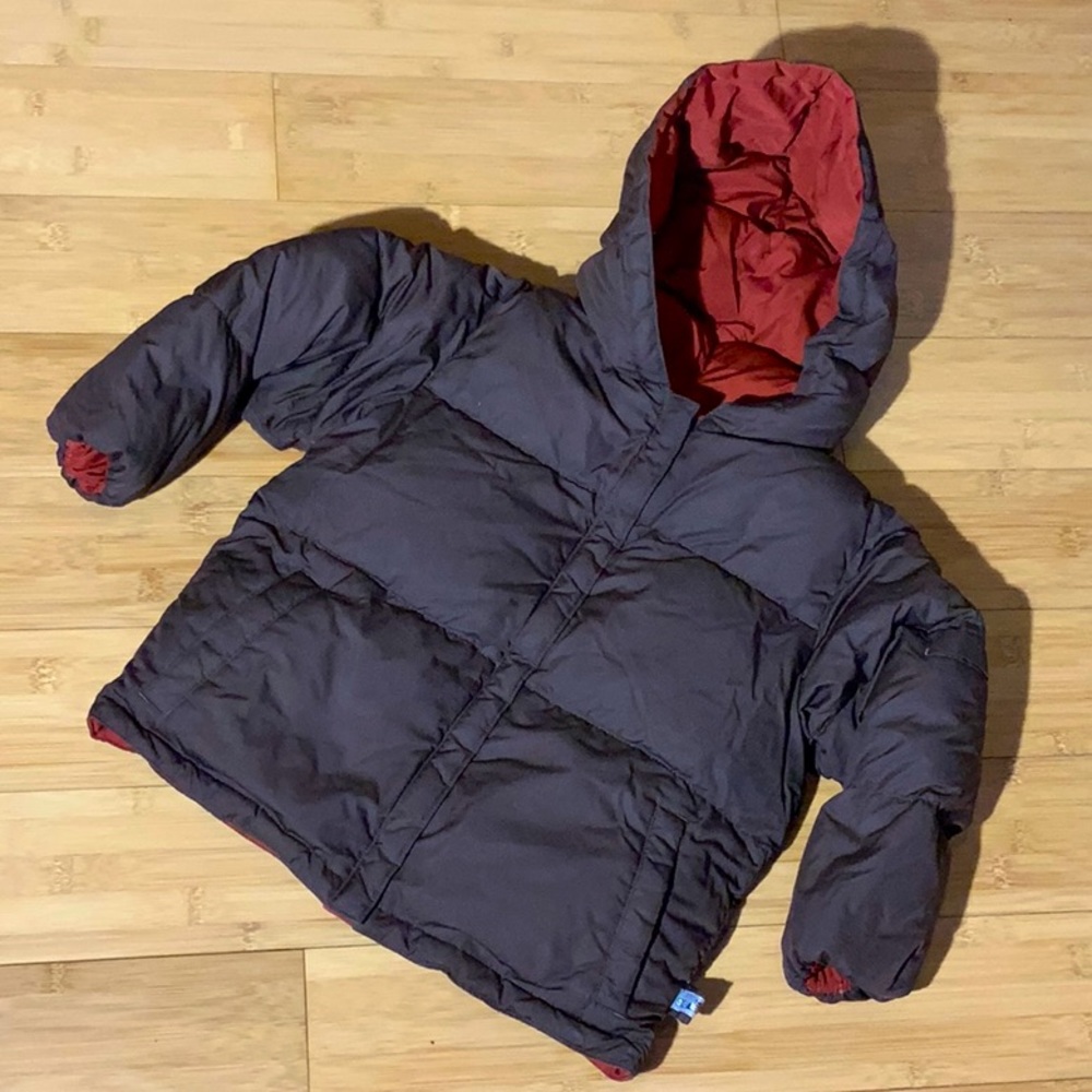 Brown/Rust Reversible Down Jacket
